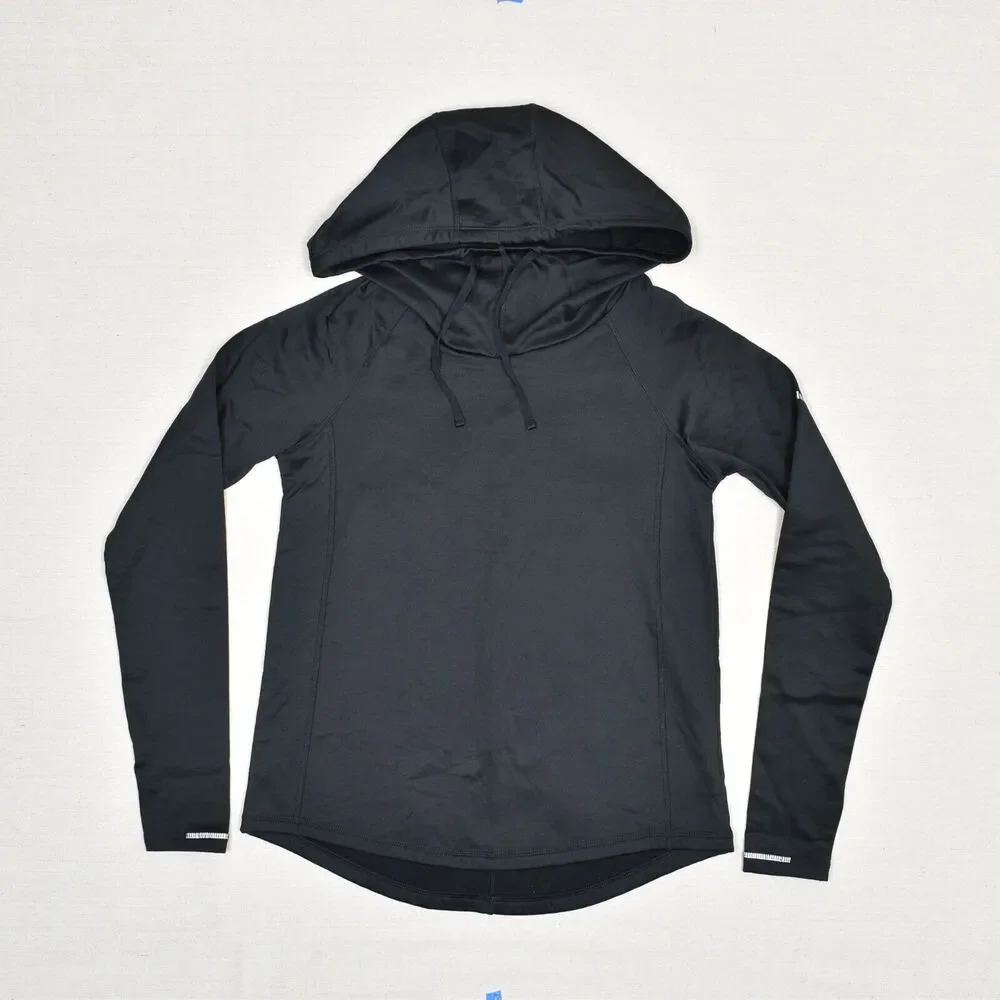 Columbia Women Hooded Pullover Sweatshirt Polyester Black Size S Omni-Wick - Picture 2 of 8